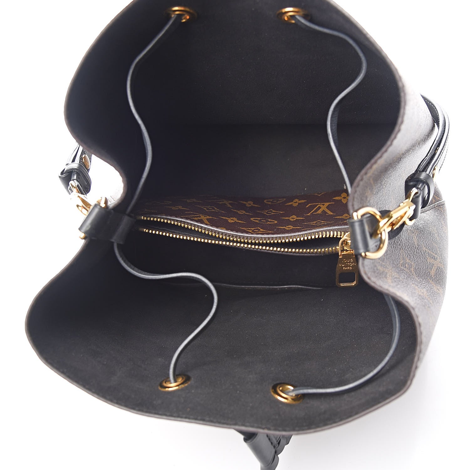 Louis Vuitton Monogram Neonoe MM Black 5 of 10
