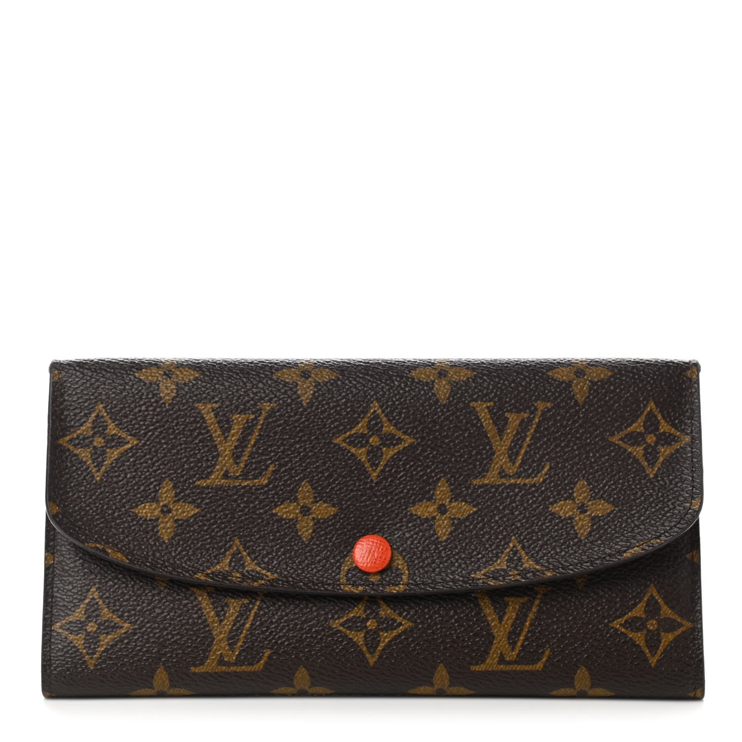 Louis Vuitton Monogram Emilie Wallet Piment 1 of 8