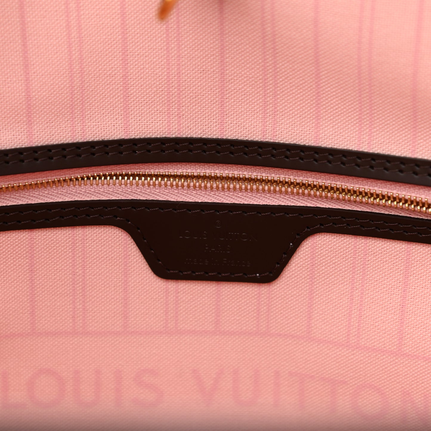 Damier Ebene Neo Neverfull MM Rose Ballerine