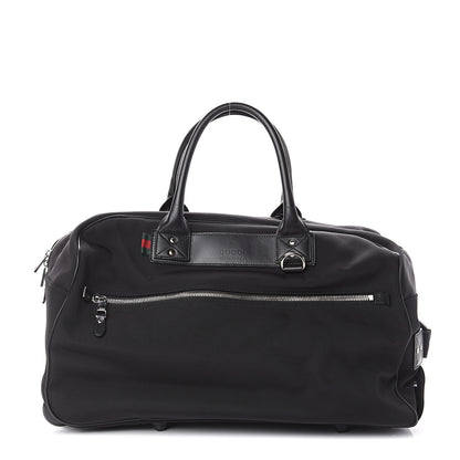Gucci Canvas Carry On Duffle Black 1 of 10