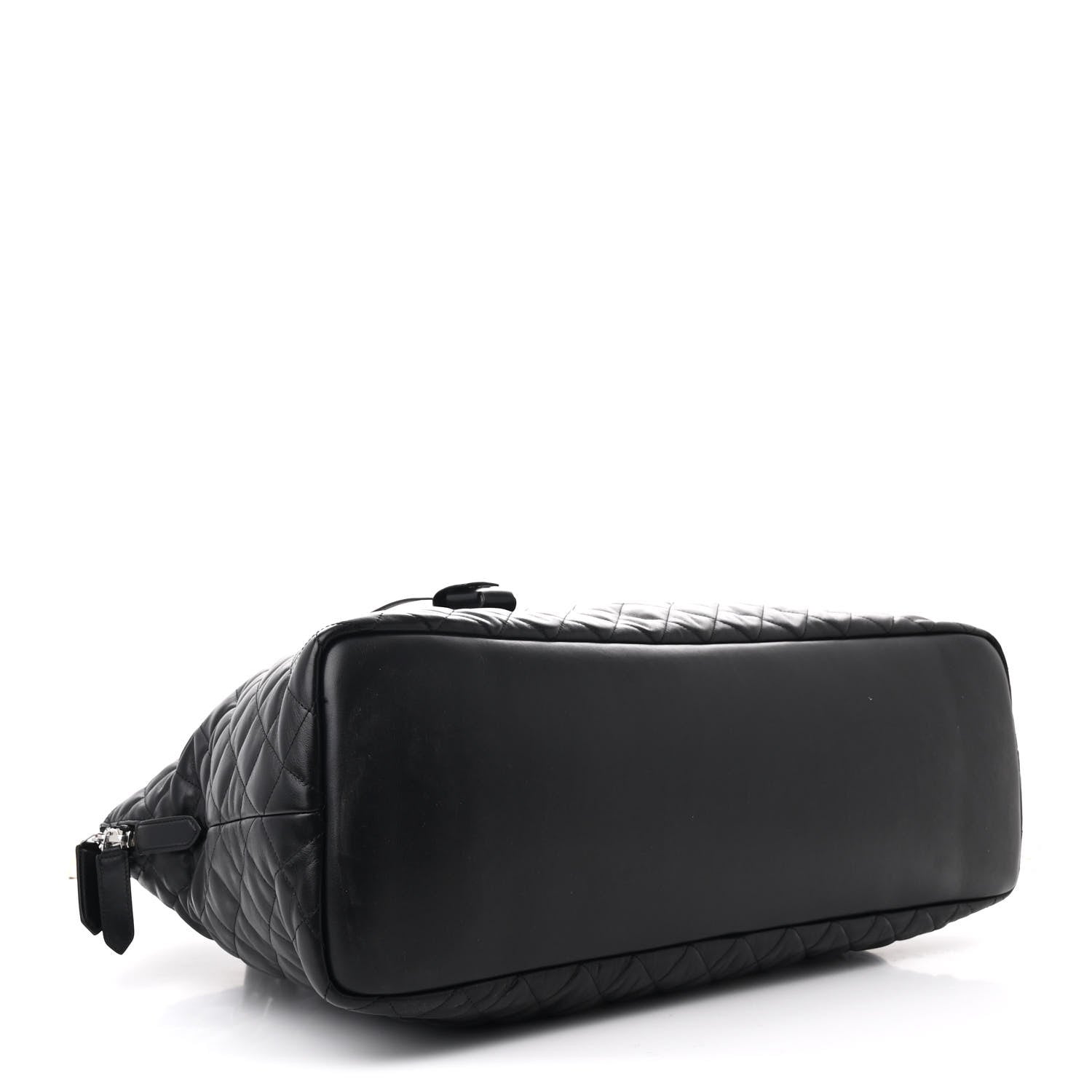 Saint Laurent Calfskin Quilted ES Giant Travel Bag Black 4 of 10