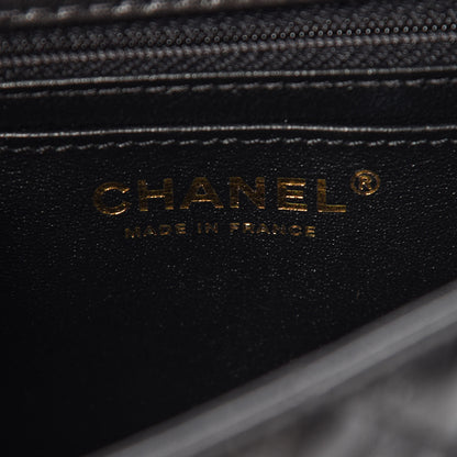 Chanel Aged Calfskin Quilted 2.55 Reissue Mini Flap Black 7 of 9
