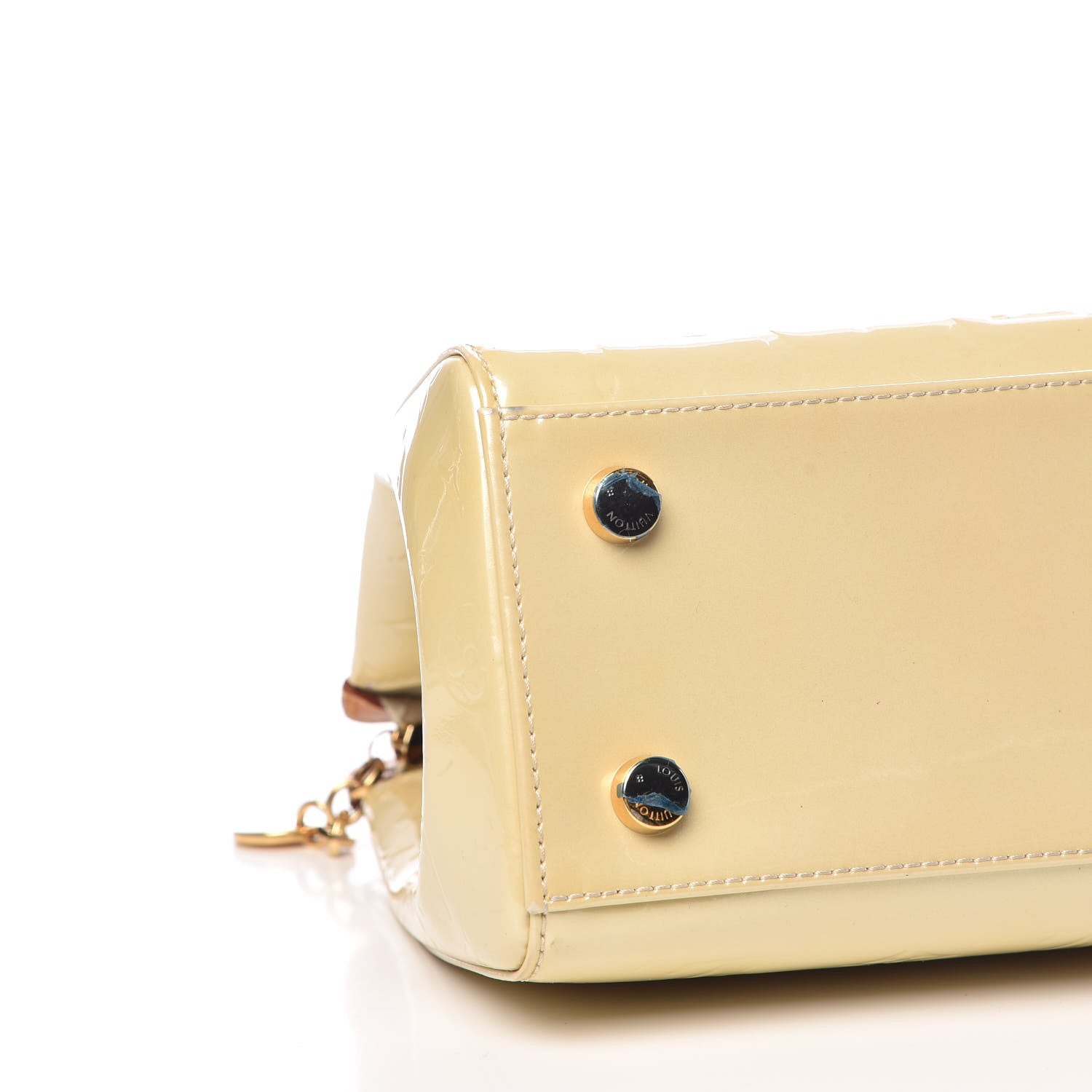 Louis Vuitton Vernis Brea MM Blanc Corail 6 of 17
