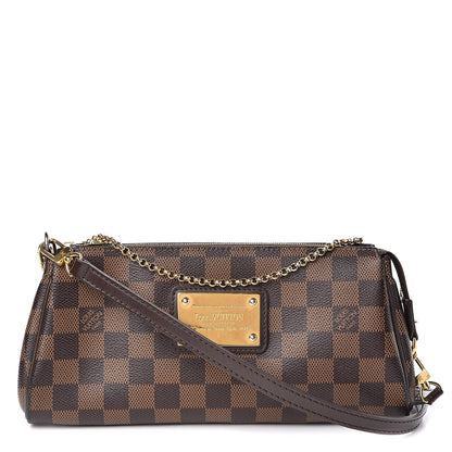 Louis Vuitton Damier Ebene Eva Clutch 1 of 10