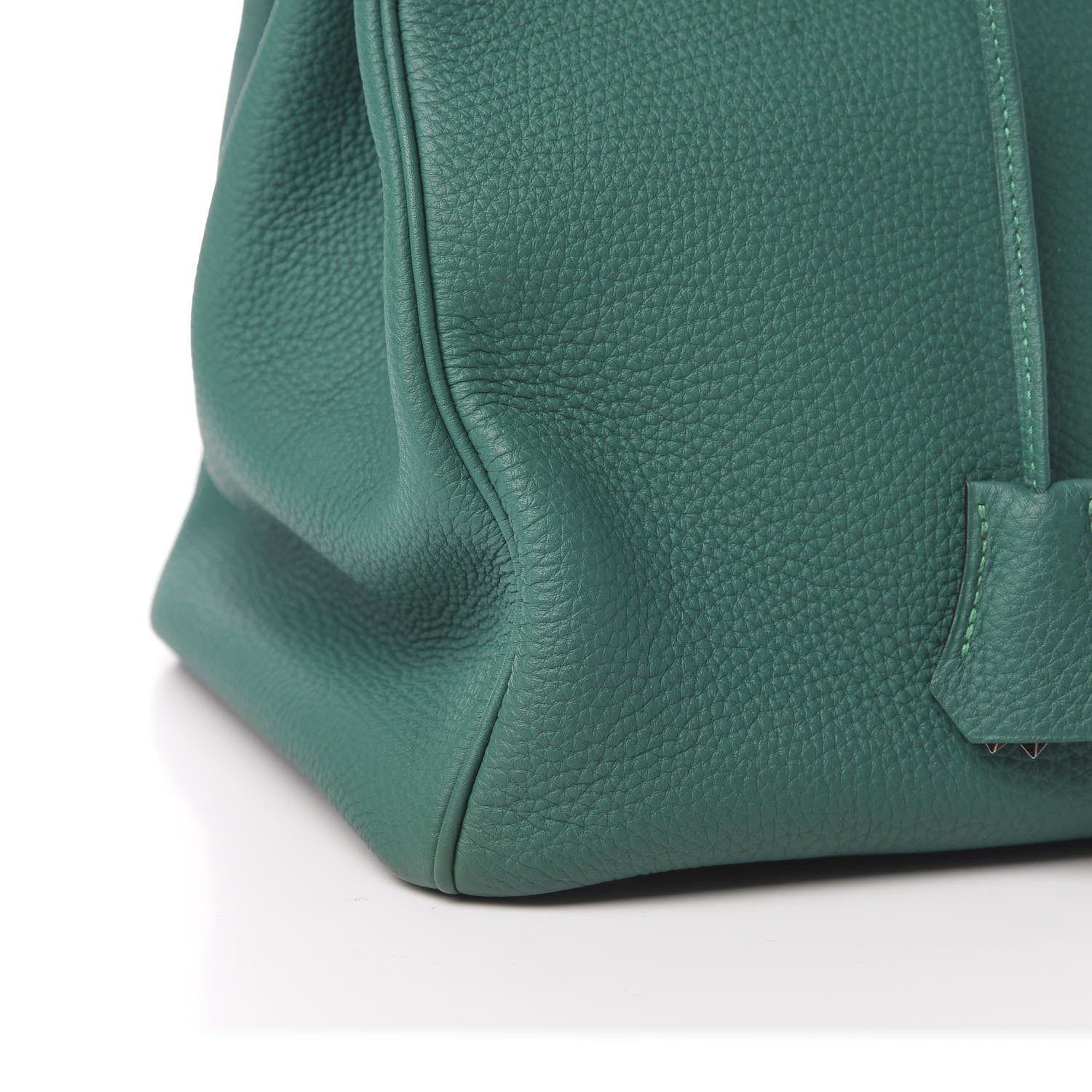 Hermes Togo Birkin 35 Malachite 17 of 17