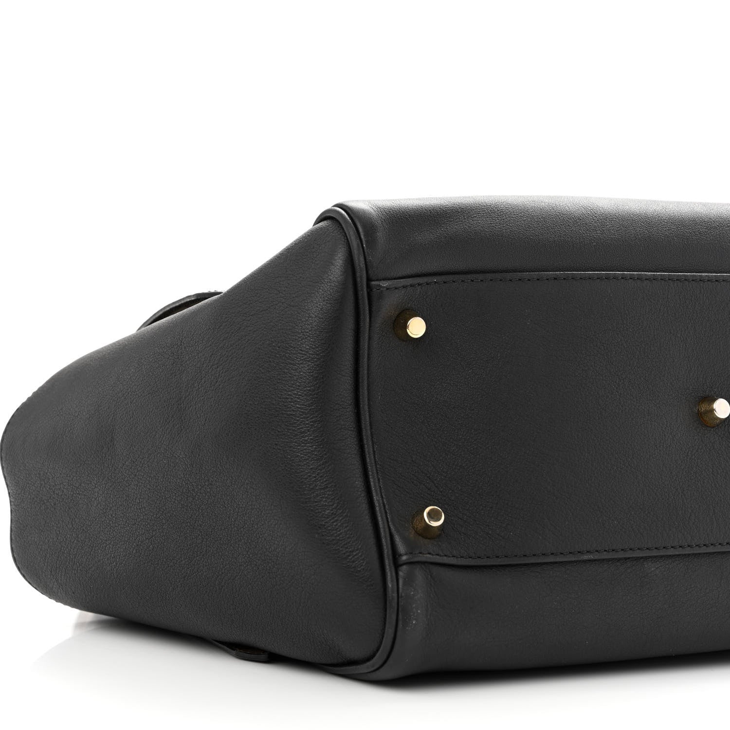 Burberry Calfskin Small Canterbury Tote Black 9 of 10