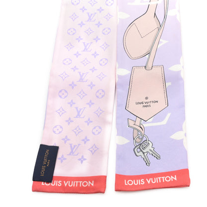 Louis Vuitton Silk Monogram All That Straps Bandeau Mauve 2 of 4