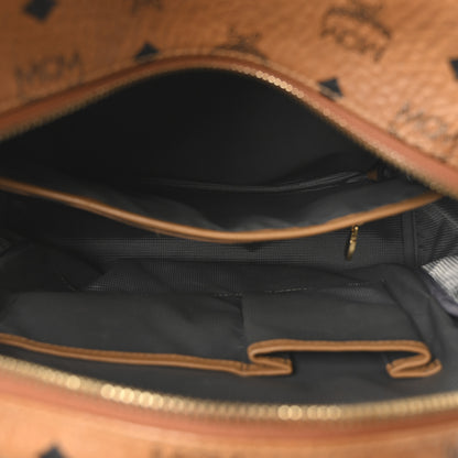 MCM Visetos Medium Side Studs Stark Backpack Cognac 5 of 9