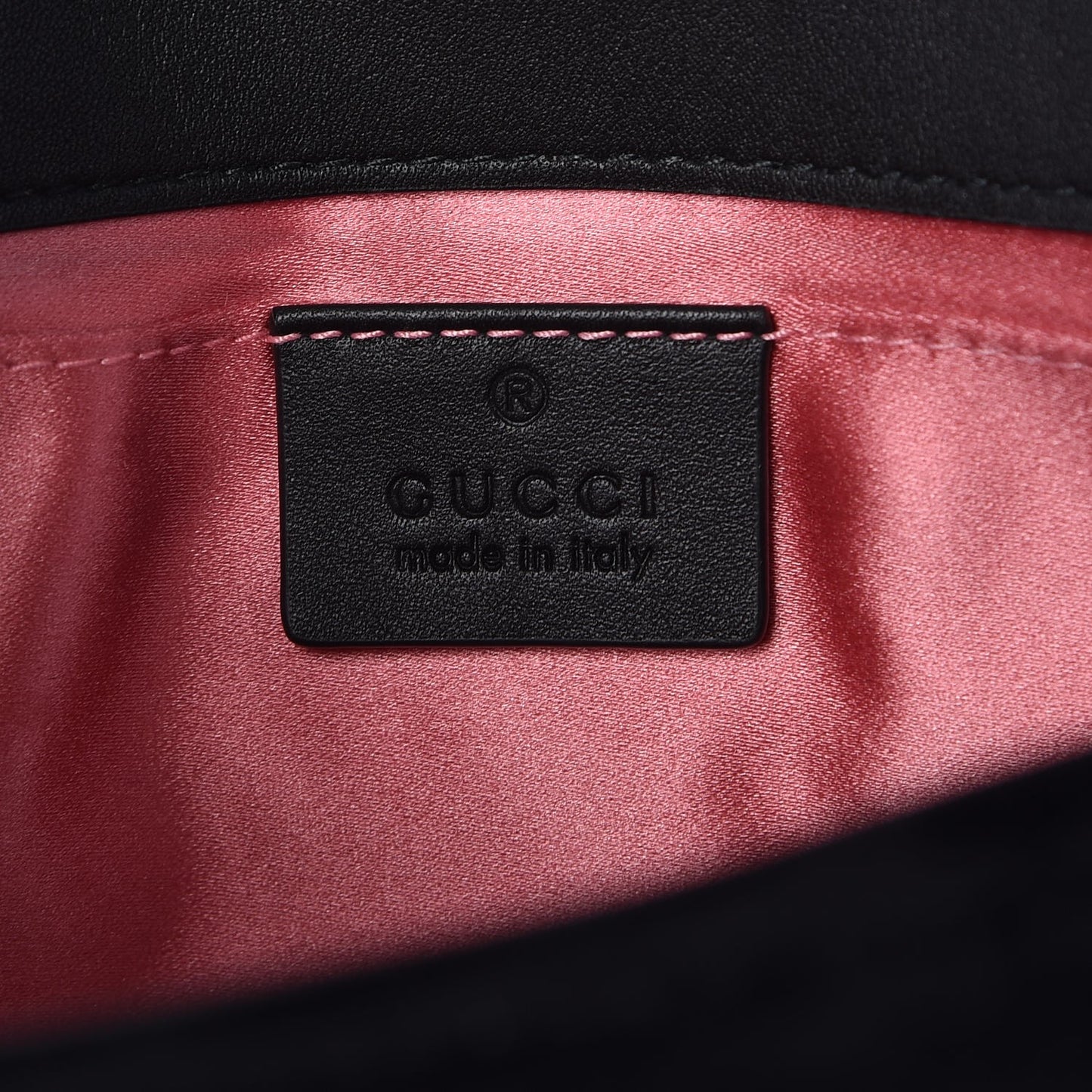 Velvet Matelasse Mini GG Marmont Shoulder Bag Black