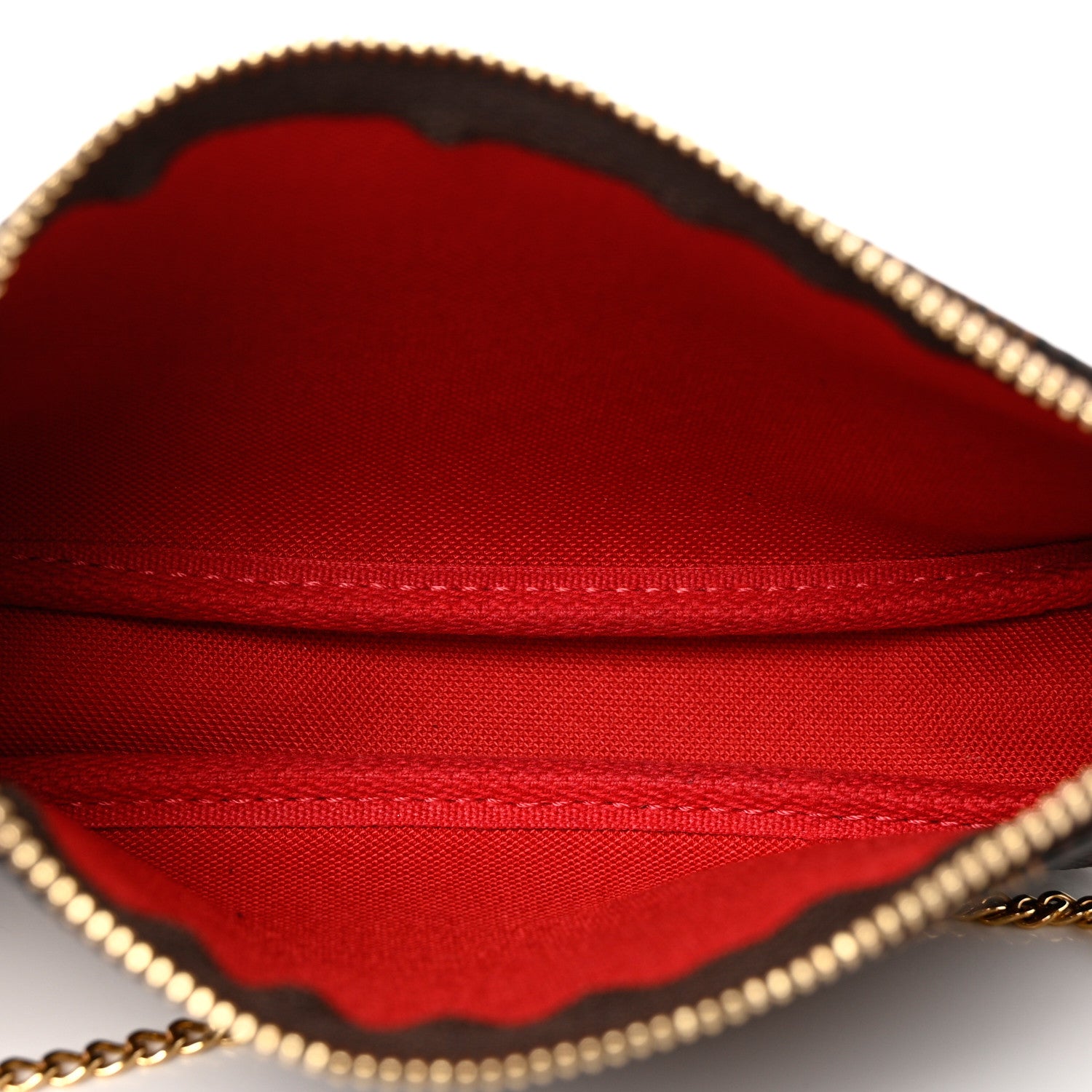 Louis Vuitton Damier Ebene Mini Pochette Accessories 5 of 8