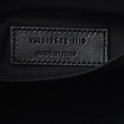 Saint Laurent Lambskin Monogram Lou Camera Bag Burgundy 7 of 14