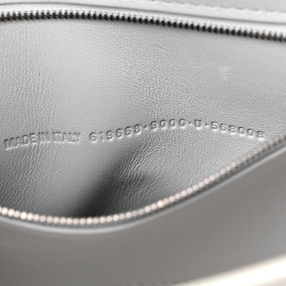 Balenciaga Grained Calfskin Medium Hourglass Top Handle Bag White 7 of 10