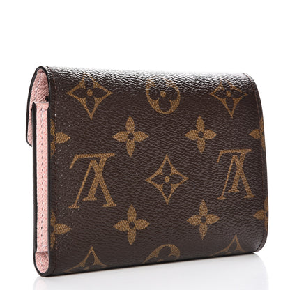 Louis Vuitton Monogram Victorine Wallet Rose Ballerine 3 of 8