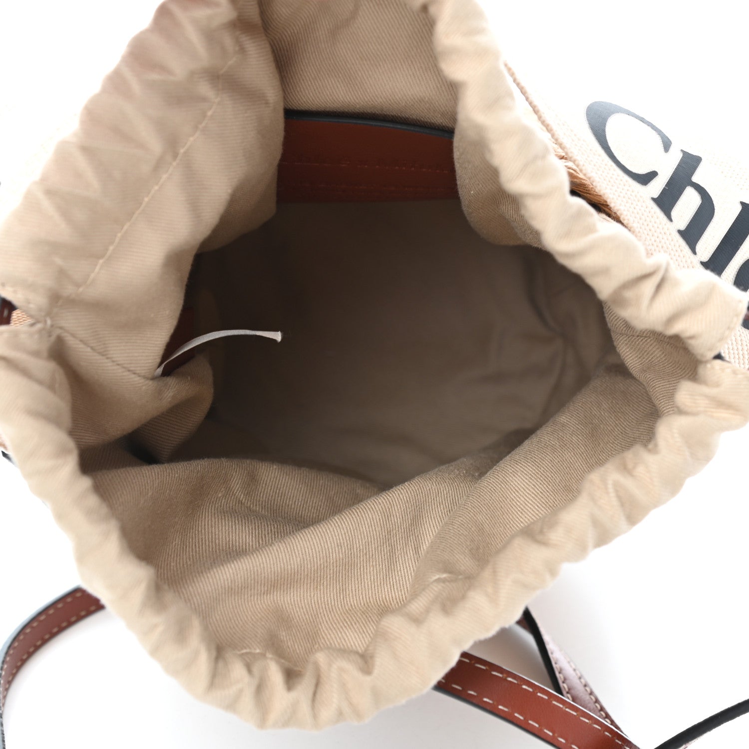 Chloe Natural Woven Fiber Small Woody Basket 5 of 6