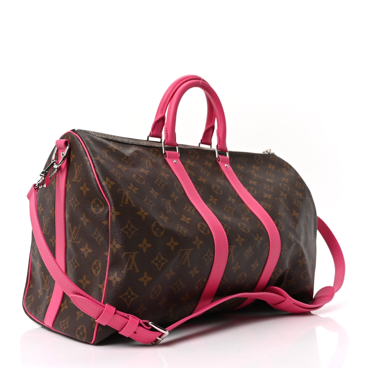 Monogram Keepall Bandouliere 45 Pondichery Pink