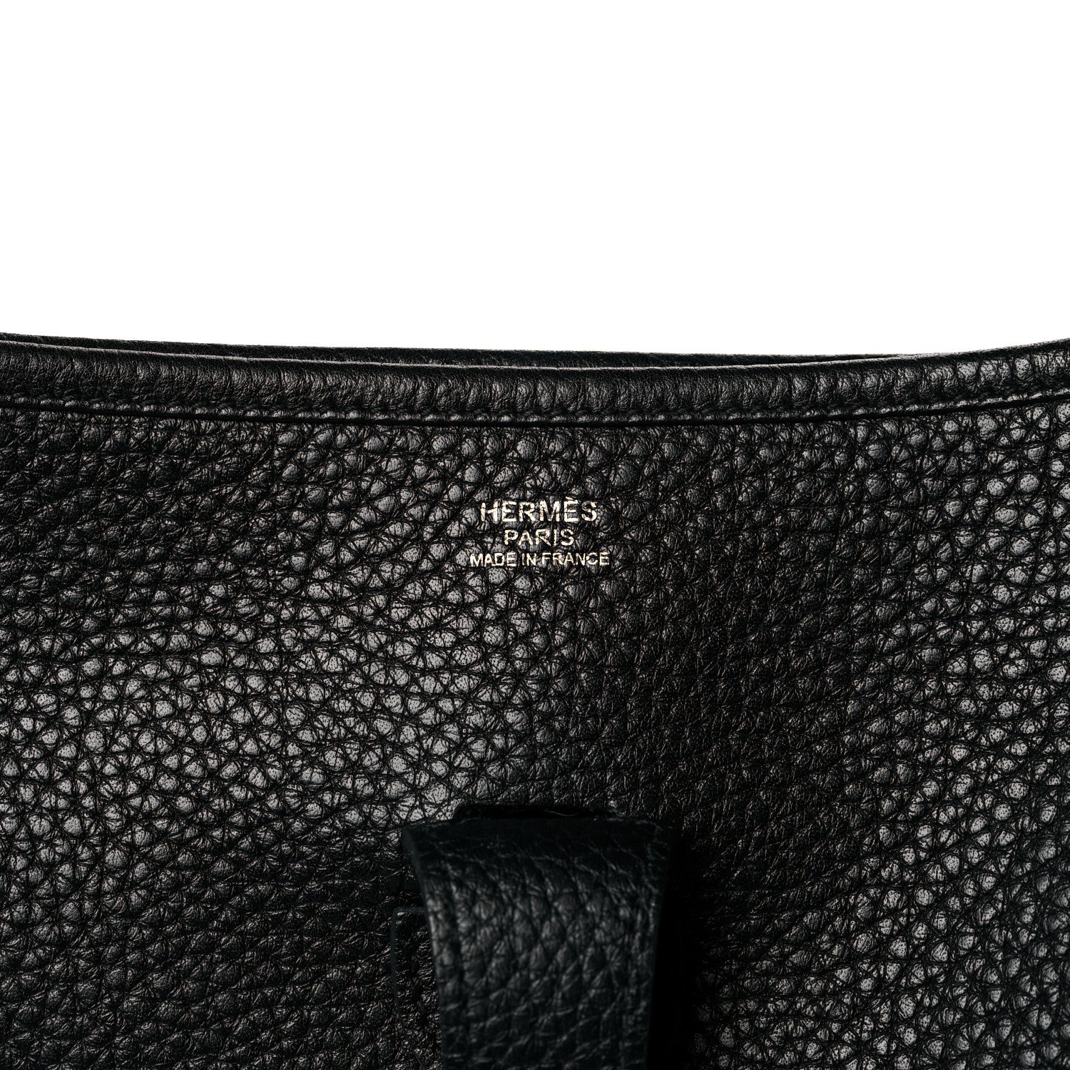 Hermes Taurillon Clemence Evelyne III GM Black 5 of 9