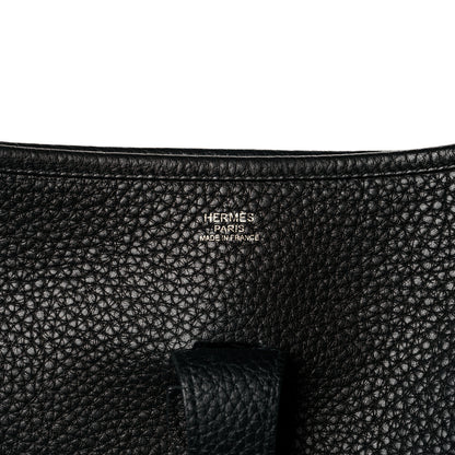 Hermes Taurillon Clemence Evelyne III GM Black 5 of 9