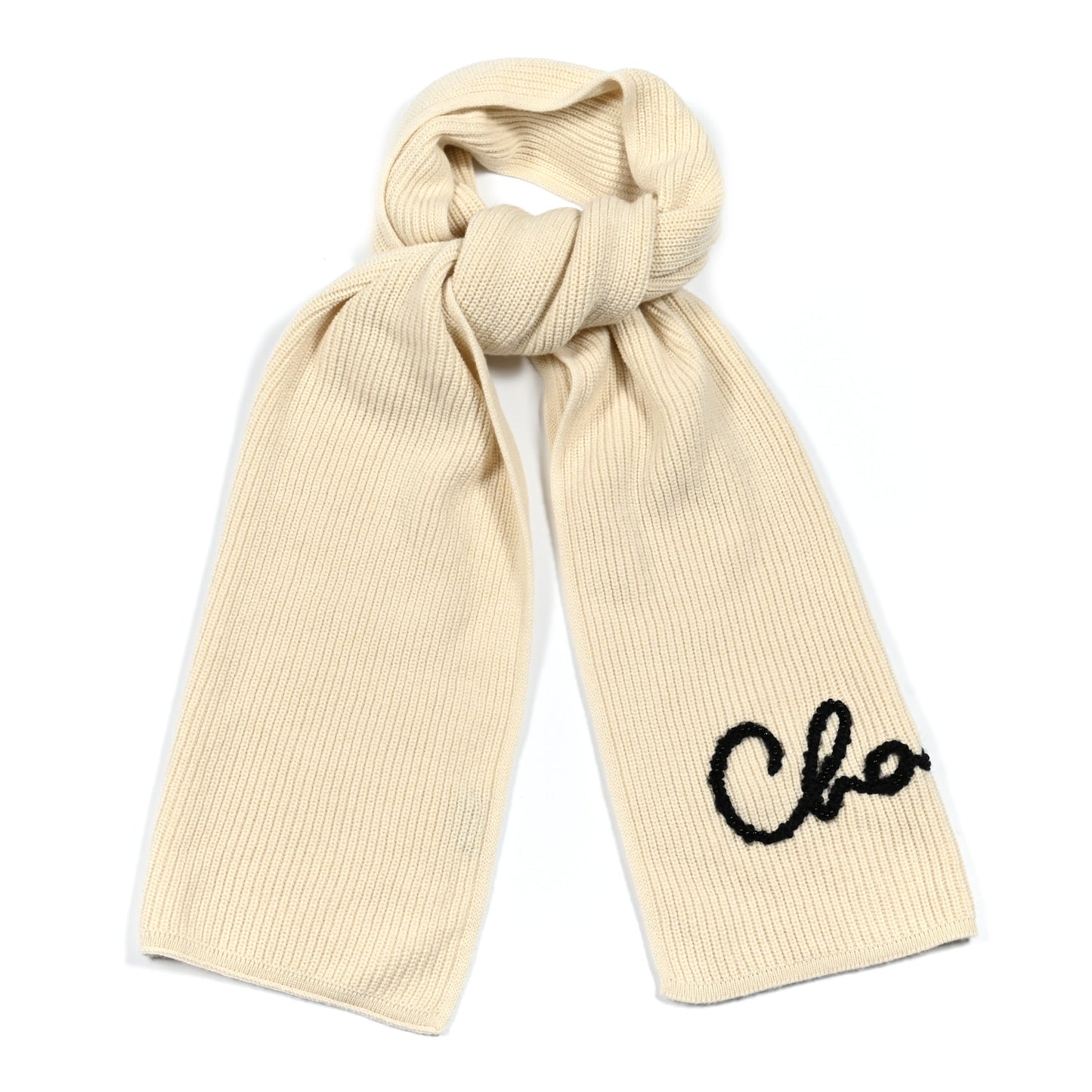 Cashmere Signature Stole Ivory