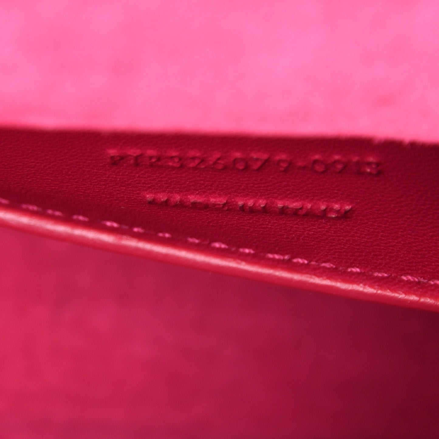 Grain De Poudre Classic Monogram Cassandre Clutch Lipstick Fuchsia