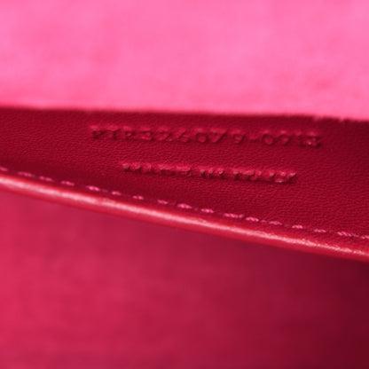 Saint Laurent Grain De Poudre Classic Monogram Cassandre Clutch Lipstick Fuchsia 6 of 10