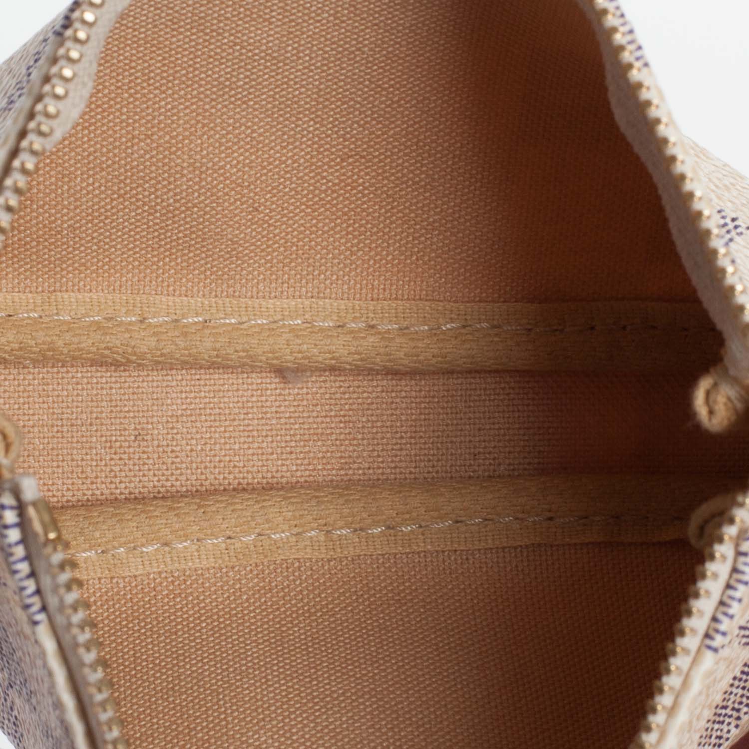 Louis Vuitton Damier Azur Mini Pochette Accessories 8 of 9