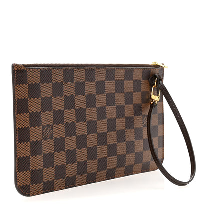 Louis Vuitton Damier Ebene Neverfull MM GM Pochette 3 of 6