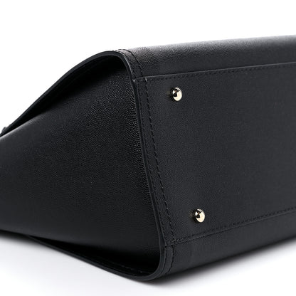 Chanel Caviar Small Studded Deauville Tote Black 8 of 9