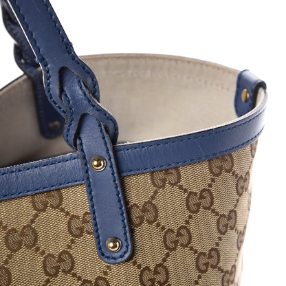 Gucci Monogram Medium Craft Tote Turquoise 20 of 30