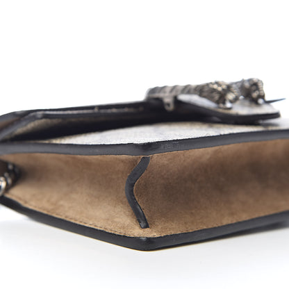 Gucci GG Supreme Monogram Super Mini Dionysus Shoulder Bag Taupe 7 of 10