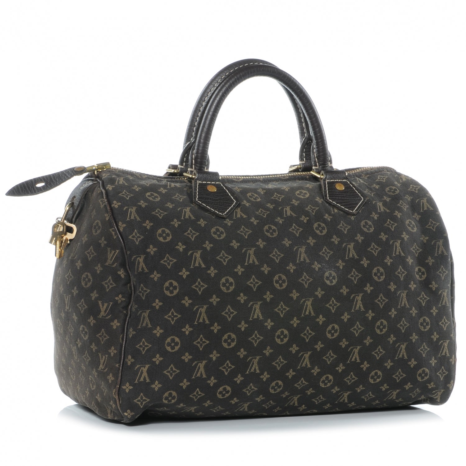 Louis Vuitton Mini Lin Speedy 30 Ebene 3 of 6