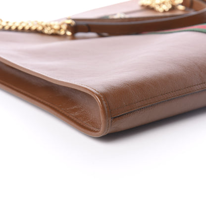 Gucci Calfskin Large Rajah Chain Tote Cuir 8 of 9