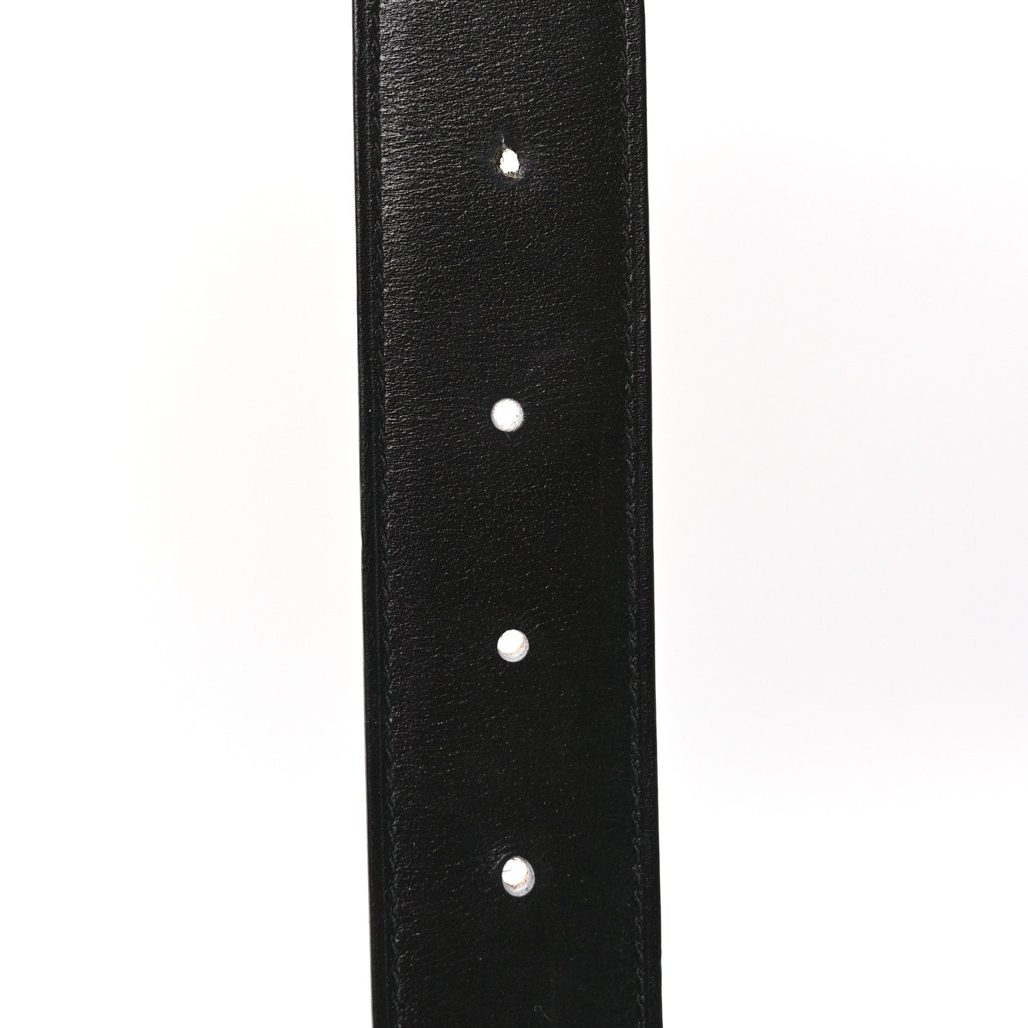 Hermes Box Togo 32mm H Belt 85 Black Gold 6 of 6