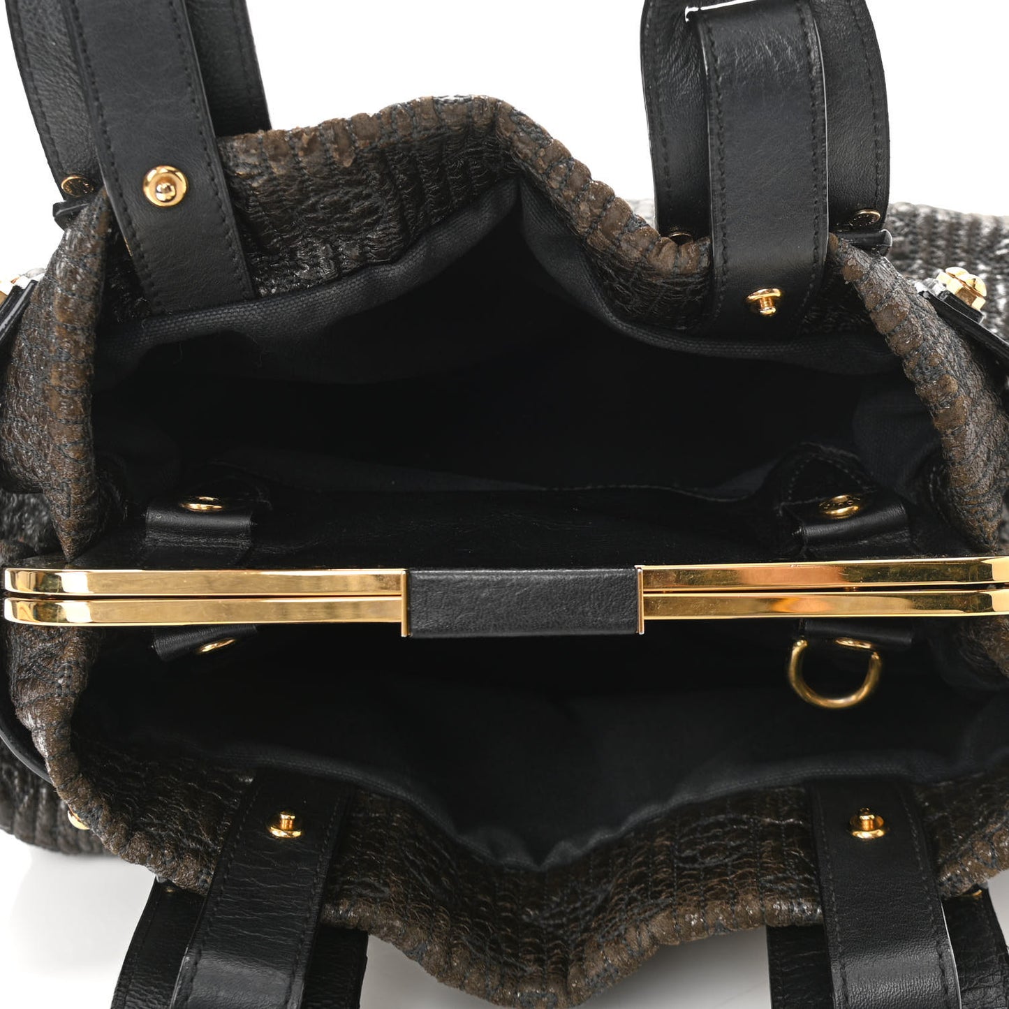 Monogram Motard Biker Black
