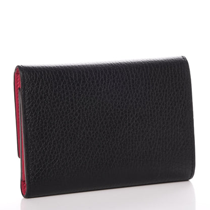 Louis Vuitton Taurillon Capucines Compact Wallet Black 3 of 10