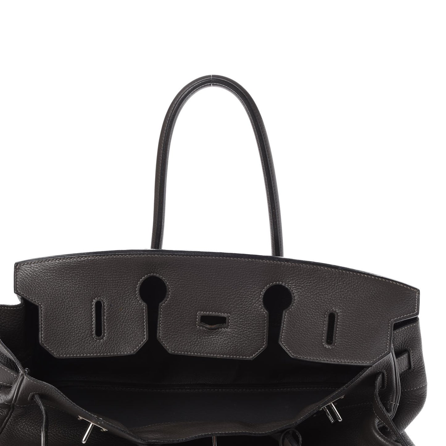 Taurillon Clemence JPG Birkin 42 Graphite