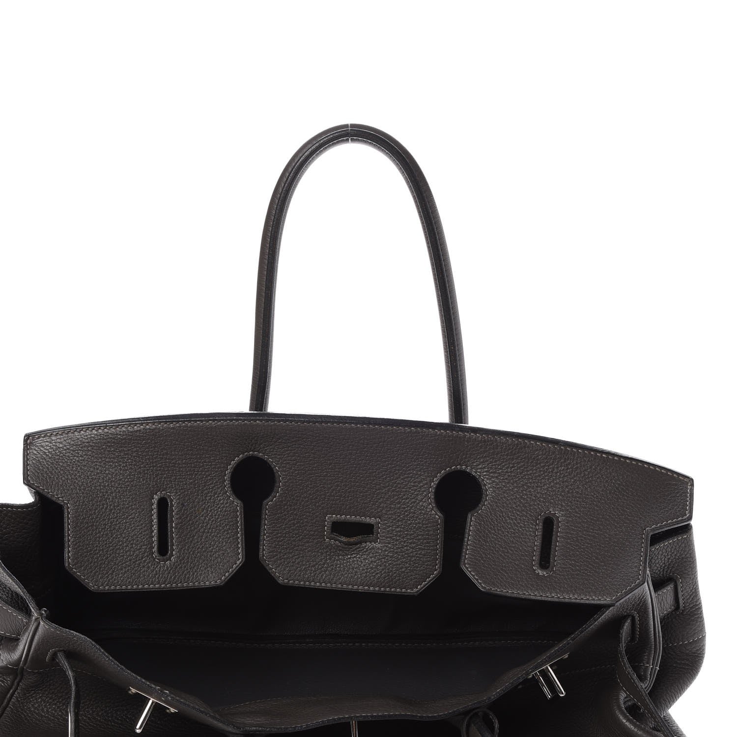 Hermes Taurillon Clemence JPG Birkin 42 Graphite 8 of 30