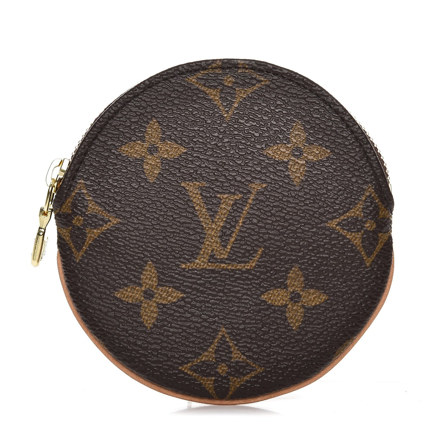 Monogram Round Coin Purse