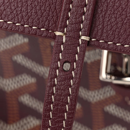 Goyard Goyardine Calfskin Mini Alpin Backpack Bordeaux 10 of 10