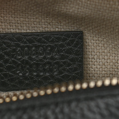 Gucci Pebbled Calfskin Small Soho Disco Bag Black 7 of 13