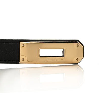 Hermes Epsom Kelly Belt Black 4 of 5