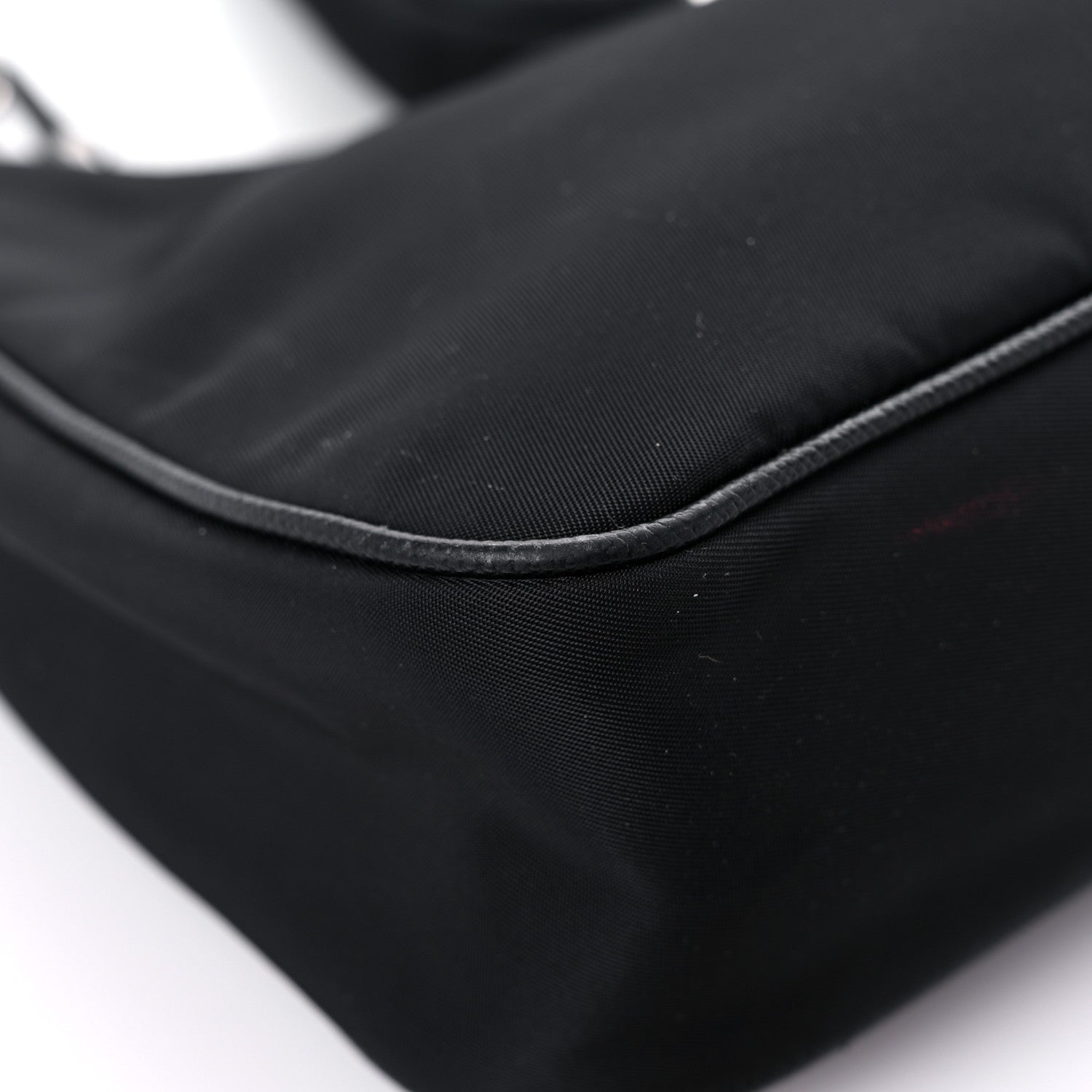 Prada Nylon Re-Edition 2005 Shoulder Bag Black 7 of 10