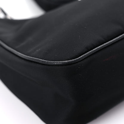 Prada Nylon Re-Edition 2005 Shoulder Bag Black 7 of 10
