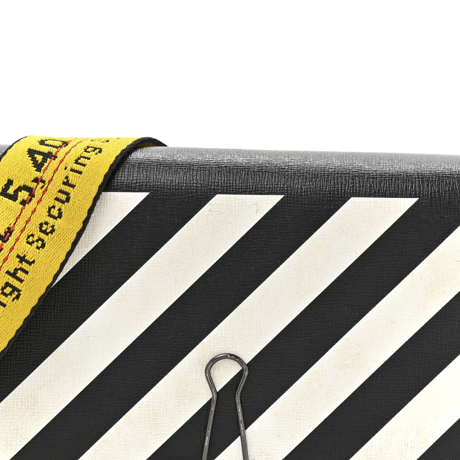 Off-White c/o Virgil Abloh Diagonal Stripe Motif Shoulder Bag