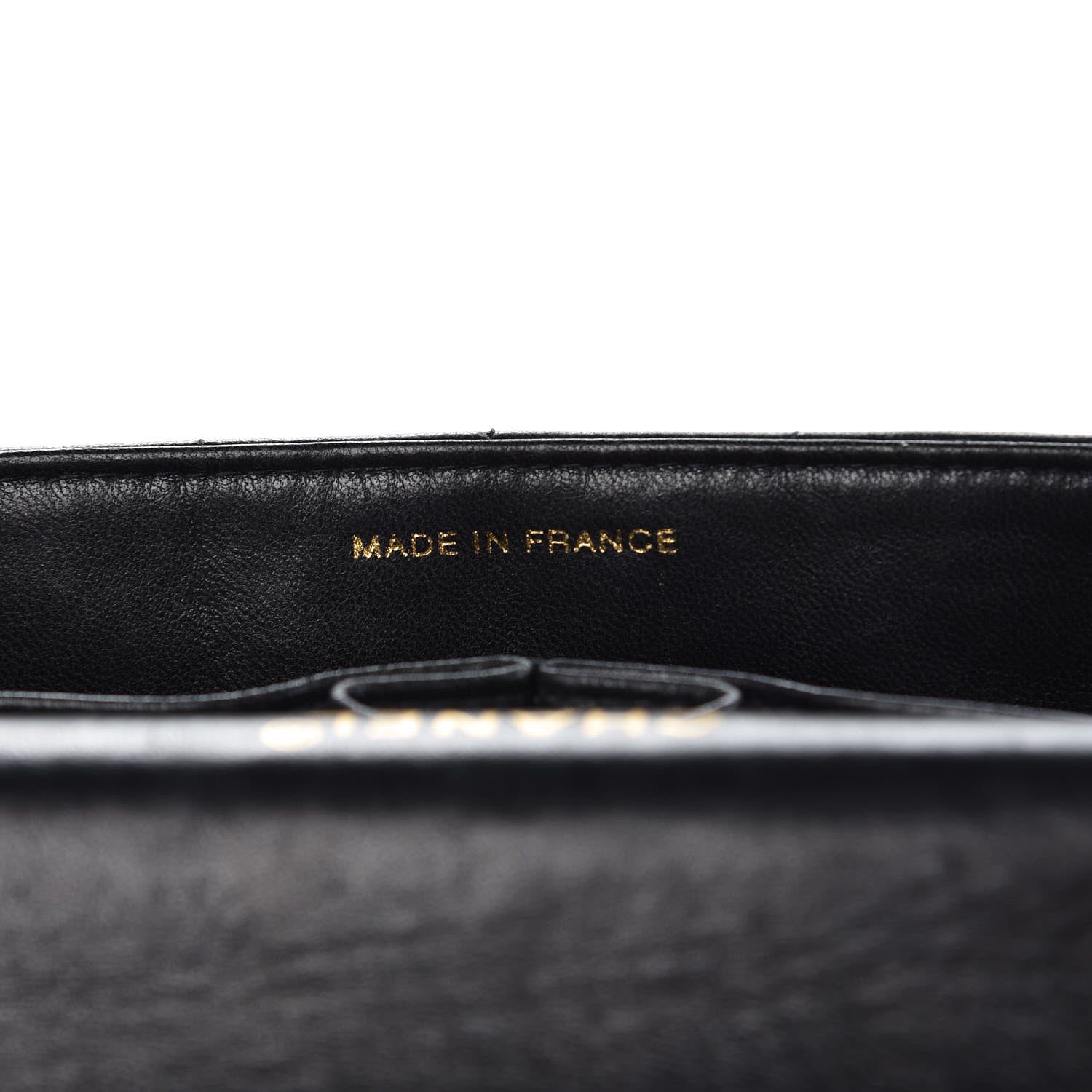 Chanel Lambskin East West Chocolate Bar Flap Black 8 of 14