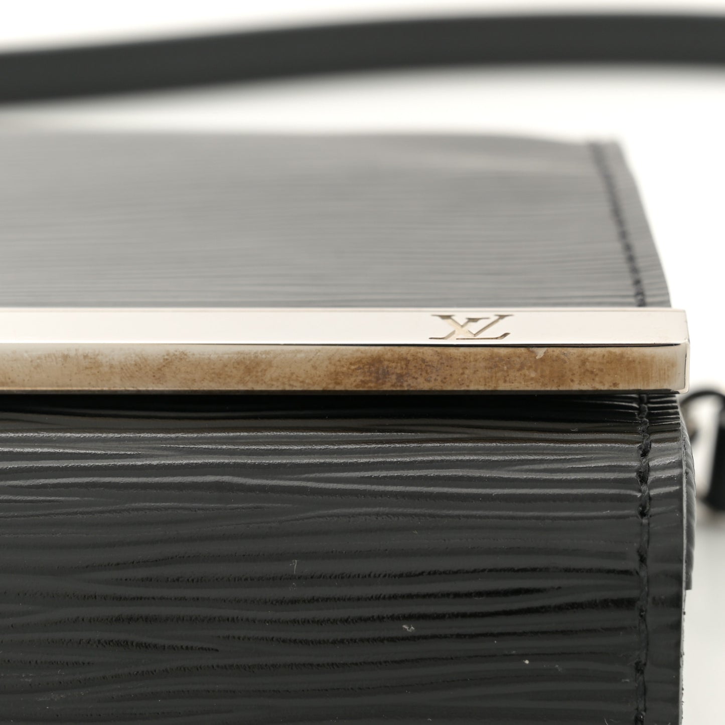 Epi Sevigne Clutch  Black