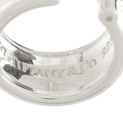 Tiffany Sterling Silver Wide 1837 Hoop Earrings 5 of 6