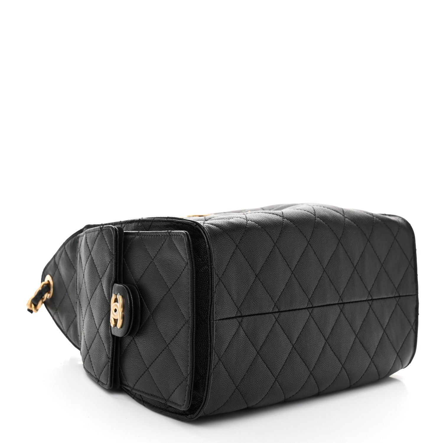 Chanel Caviar Quilted Small Chanel 25 Handbag Black 4 of 10
