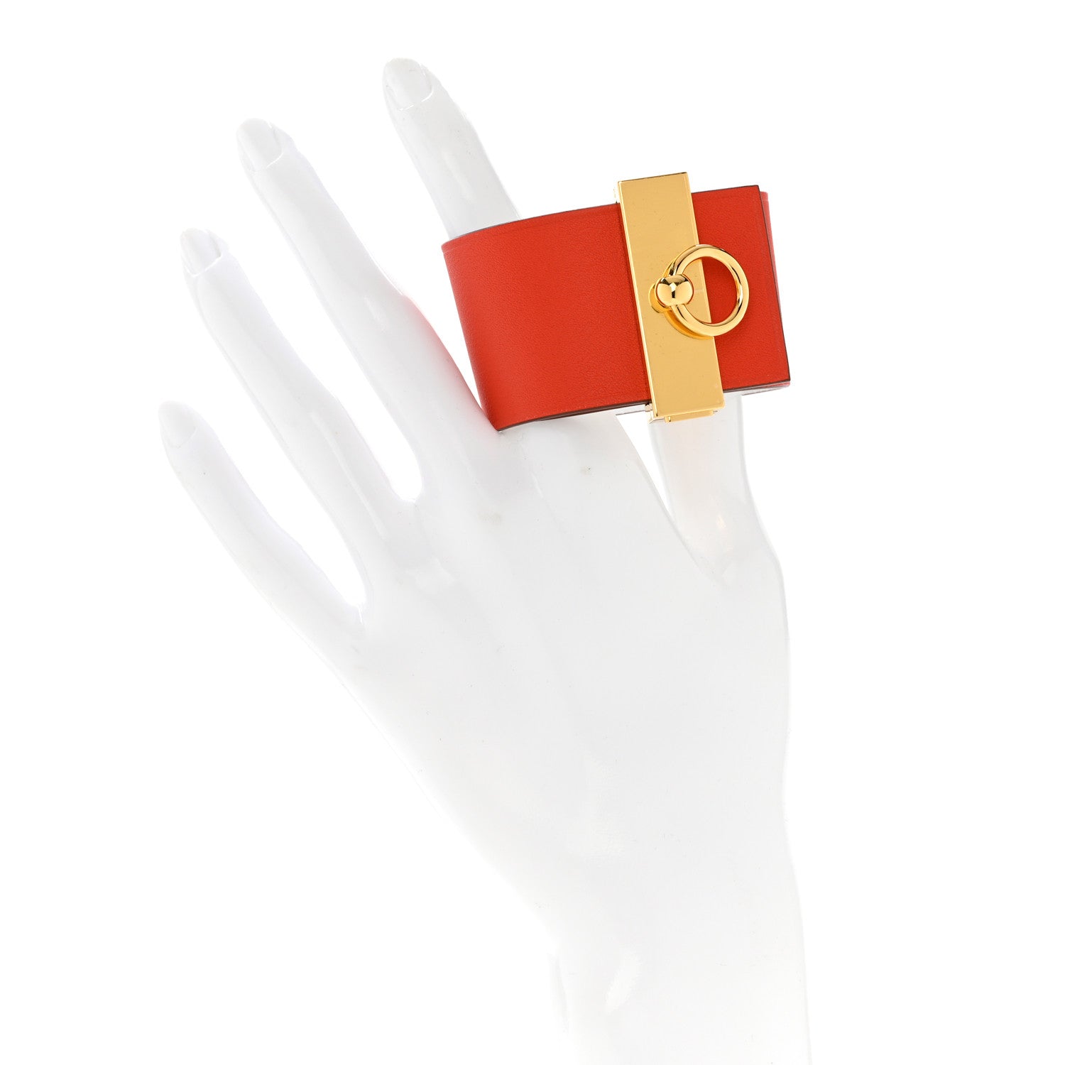 Hermes Swift Illusion Bracelet PM Capucine 2 of 6