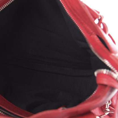 Balenciaga Agneau Giant 21 Silver Hardware City Rouge Coquelicot 5 of 10