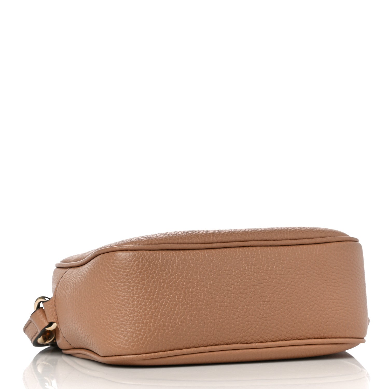 Gucci Pebbled Calfskin Small Soho Disco Bag Camelia 4 of 13